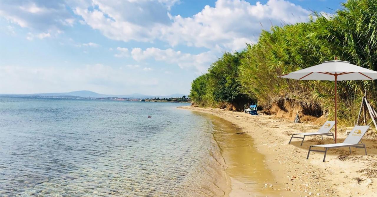 Seaside Villa เนอาโปติไดอา ภายนอก รูปภาพ
